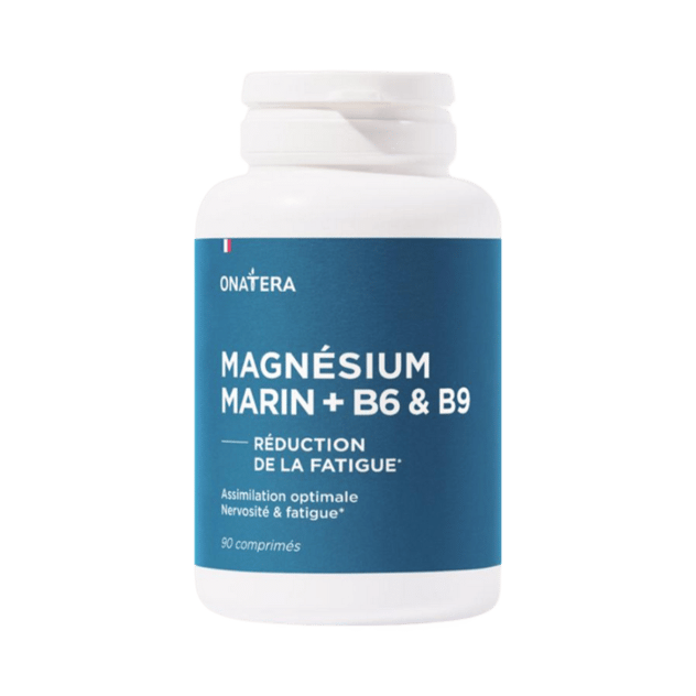 Magnesium Bisglycinate + Marin – 180 Comprimés – Format 6 Mois – Complément Alimentaire